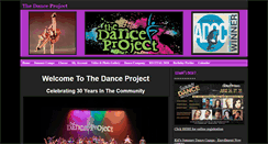 Desktop Screenshot of danceproject5678.com